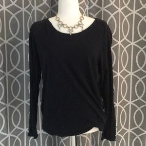 Ann Taylor Loft Navy TShirt